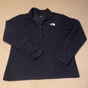 The North Face Black Half-Zip Fleece